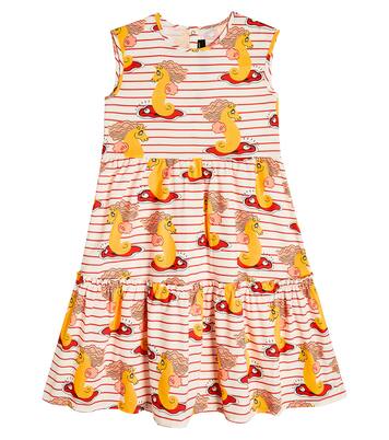 Printed cotton dress | Mini Rodini