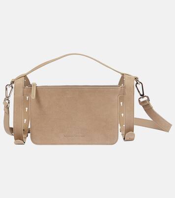 Leather blanket holder | Brunello Cucinelli