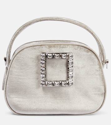 Viv' Ladybug velvet shoulder bag | Roger Vivier