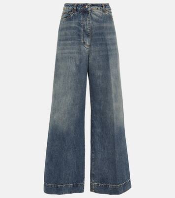 High-Rise Wide-Leg Jeans | Etro