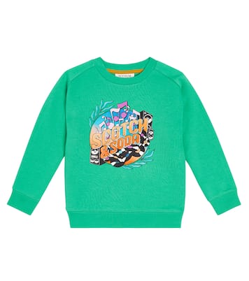 Sweatshirt aus einem Baumwollgemisch | Scotch & Soda Kids