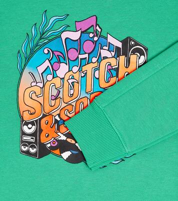 Sweatshirt aus einem Baumwollgemisch | Scotch & Soda Kids
