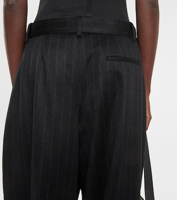 Rufos pinstripe cashmere wide-leg pants | The Row