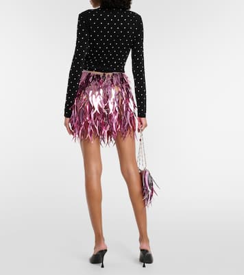 Verzierter Minirock | Rabanne