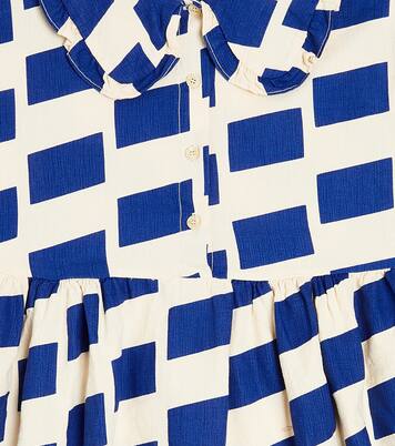 Checked cotton dress | Bobo Choses