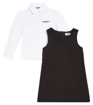 Ensemble chemise et robe à logo | Moschino Kids
