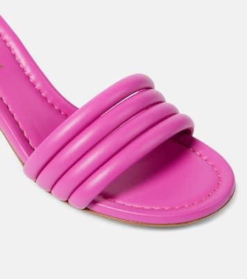 Malou leather mules  | Gianvito Rossi