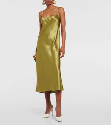 Satin slip dress | Vince