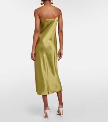Satin slip dress | Vince