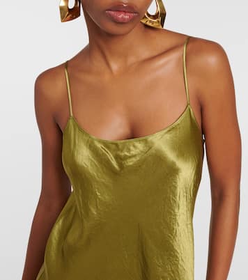 Satin slip dress | Vince