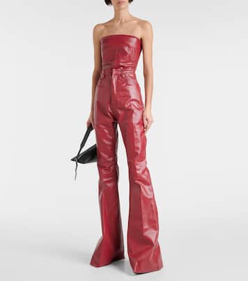 Jeans Bolan revestidos de tiro alto | Rick Owens