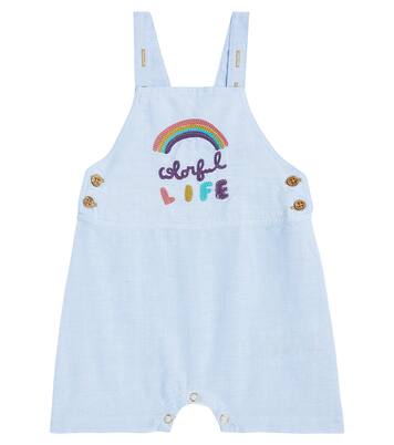 Baby Atilo embroidered cotton overalls | Louise Misha