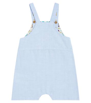 Baby Atilo embroidered cotton overalls | Louise Misha