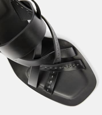 Sandalen aus Leder | Max Mara