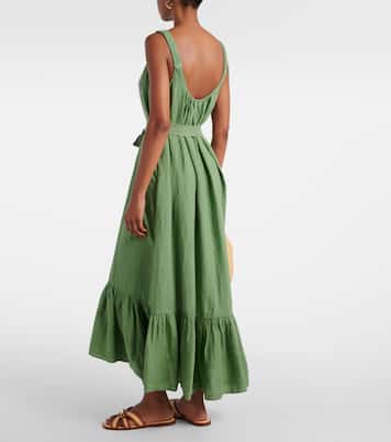 Maxikleid aus Leinen | Velvet