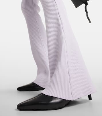 Schlaghose Reedition aus Rippstrick | Courrèges