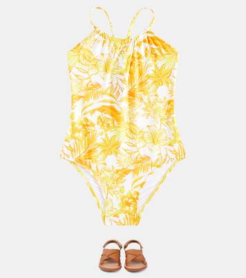 Gazette floral halterneck swimsuit | Vilebrequin Kids