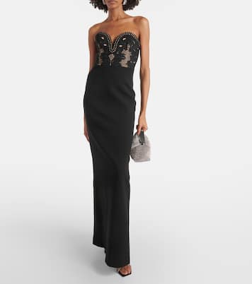 Bustier-Robe Alisa mit Spitze | Rebecca Vallance