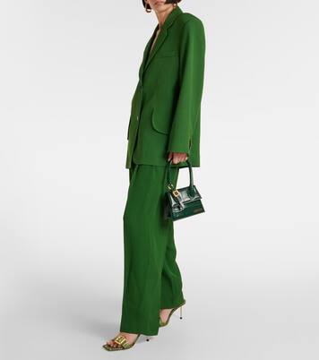 صندل من الجلد بنقشة جلد الثعبان Les Sandales Regalo  | Jacquemus