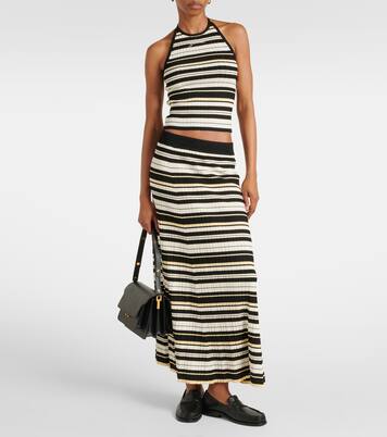 Top aus Rippstrick | Ganni