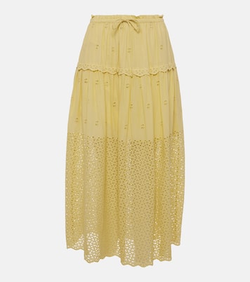 Lucia cotton voile maxi skirt | Ulla Johnson