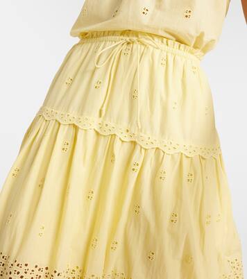 Lucia cotton voile maxi skirt | Ulla Johnson