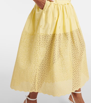 Lucia cotton voile maxi skirt | Ulla Johnson