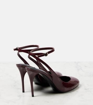 Décolleté 90 patent leather pumps | Alaïa