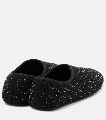 Aris embellished knitted ballet flats | Gabriela Hearst