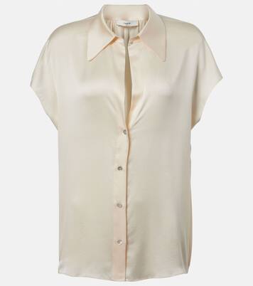 Blouse en satin de soie | Vince
