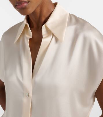 Blouse en satin de soie | Vince
