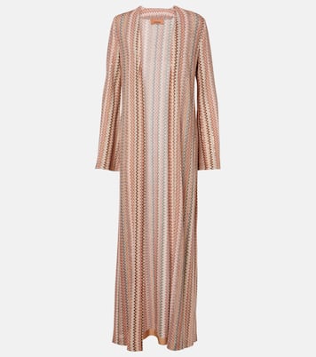 Cardigan aus Häkelstrick mit Pailletten | Missoni