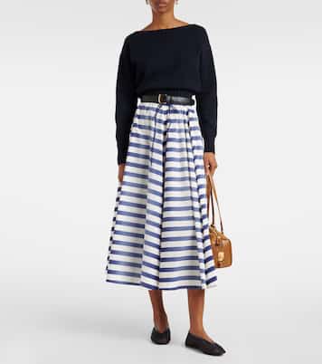 Ballerinas Luna aus Mesh mit Leder | Le Monde Béryl