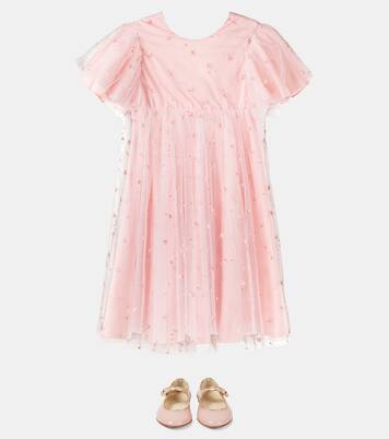 Robe brodée en tulle à fleurs | Tartine et Chocolat