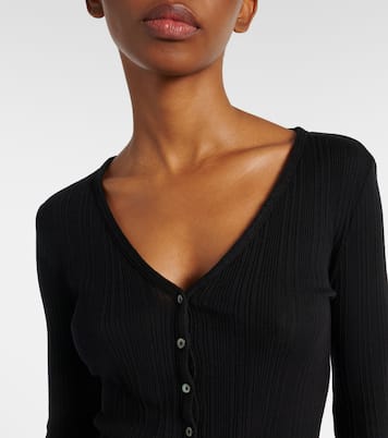 Cardigan Drew aus einem Baumwollgemisch | Velvet