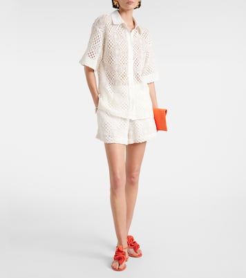 Sandalen Noches Tropicales aus Raffiabast | Aquazzura