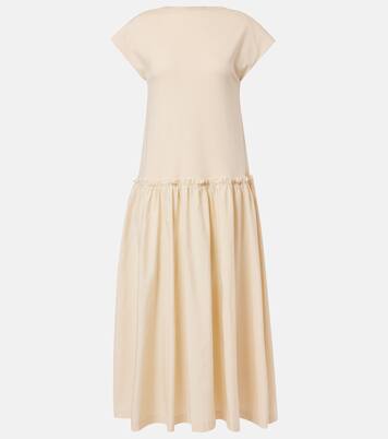 Robe longue en coton | Joseph