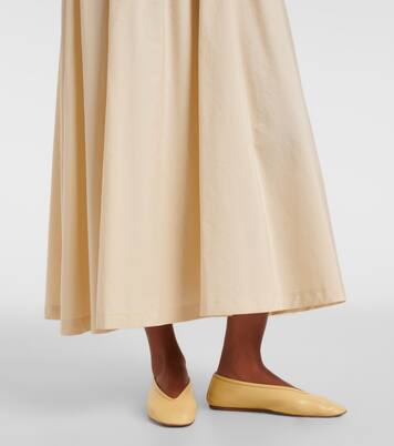 Robe longue en coton | Joseph