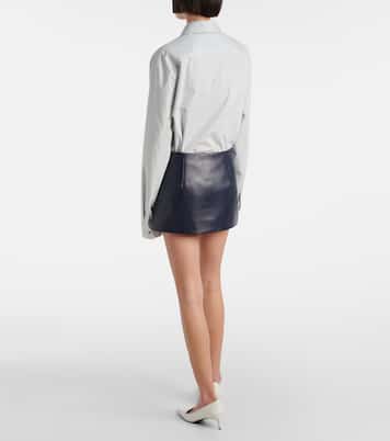 Minirock Jett aus Leder | Khaite