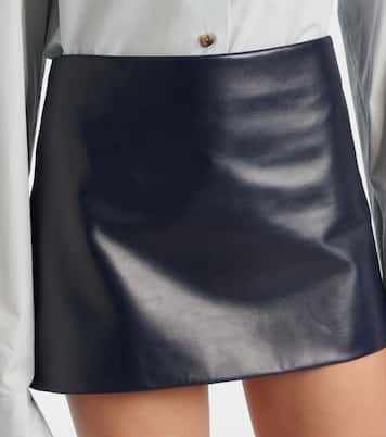 Minirock Jett aus Leder | Khaite