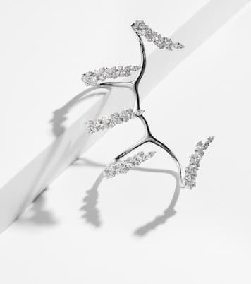 Bague Y-Conic en or blanc 18 ct et diamants | Yeprem