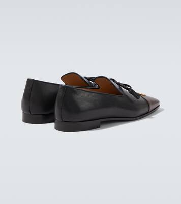 Babouchoes VLogo leather loafers | Valentino Garavani