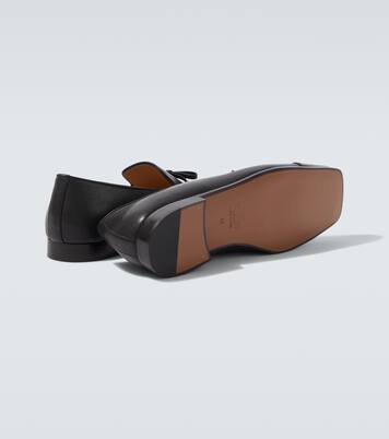 Babouchoes VLogo leather loafers | Valentino Garavani
