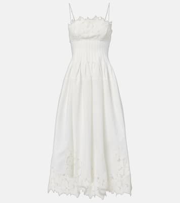 Robe midi Lilianna en coton mélangé | Simkhai