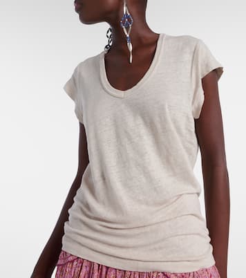 T-Shirt aus Leinen | Marant Etoile