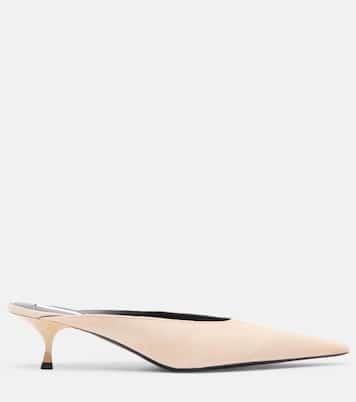 45绒面革穆勒鞋 | Victoria Beckham