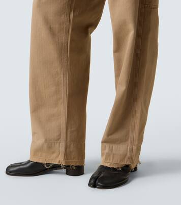 Mid-Rise Wide-Leg Jeans  | Maison Margiela