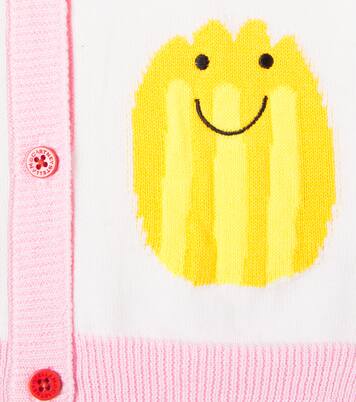 Bebé - cárdigan de algodón y lana | Stella McCartney Kids