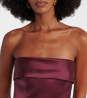 Abito lungo Rhea in raso | The New Arrivals Ilkyaz Ozel