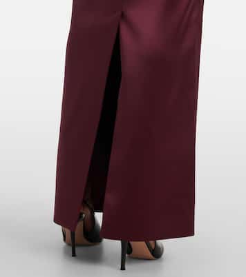 Abito lungo Rhea in raso | The New Arrivals Ilkyaz Ozel